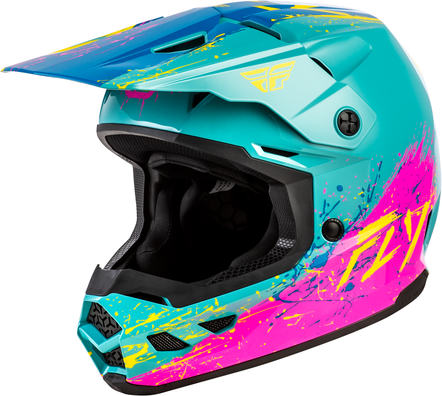 Fly Racing Youth Kinetic Drip Helmet (2026)