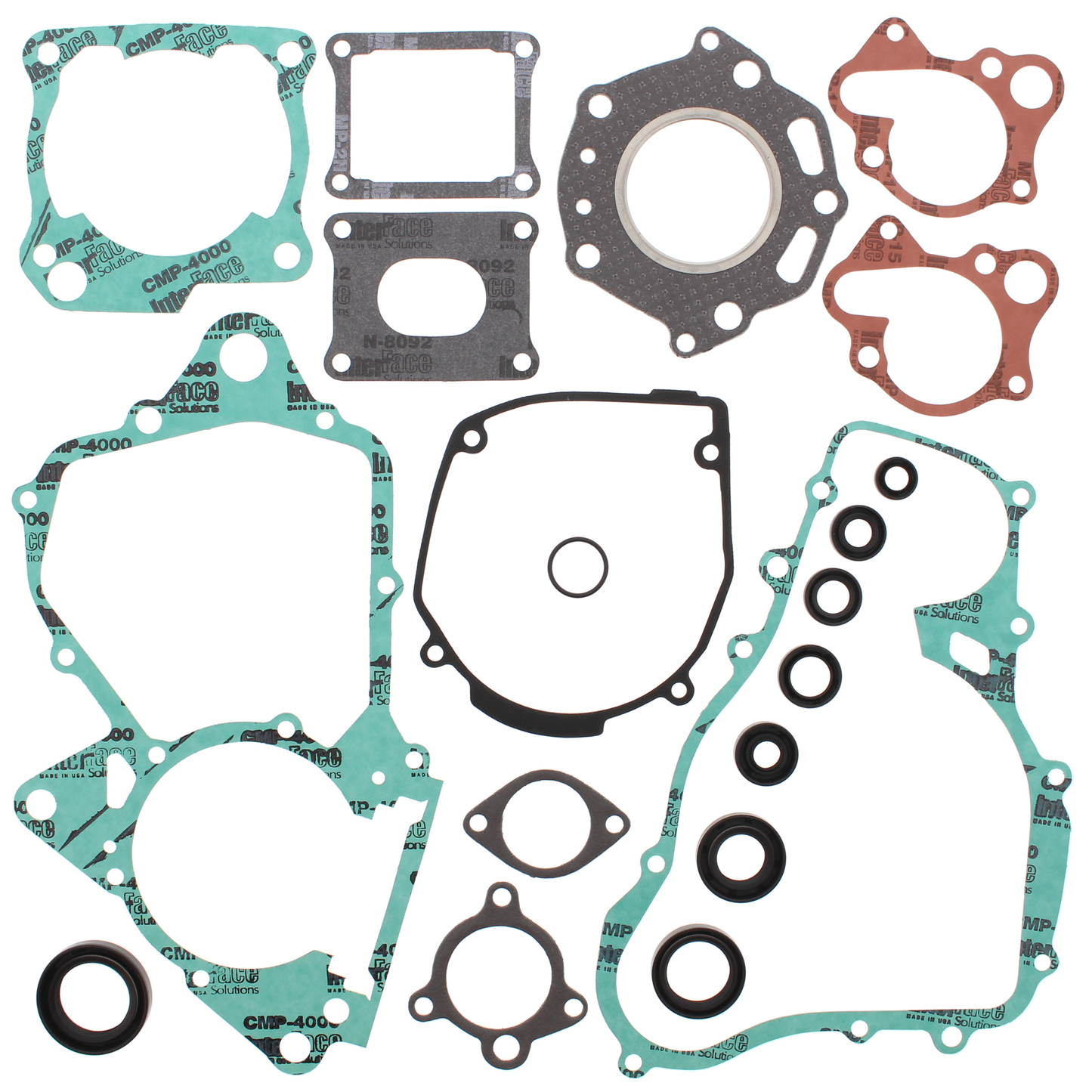 Vertex Complete Gasket Kit w/Oil Seal