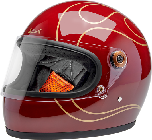 Biltwell Gringo S Flames Helmet