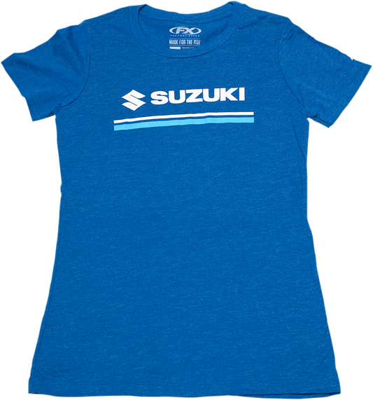 Factory Effex Women's Suzuki Stripes T Shirt
