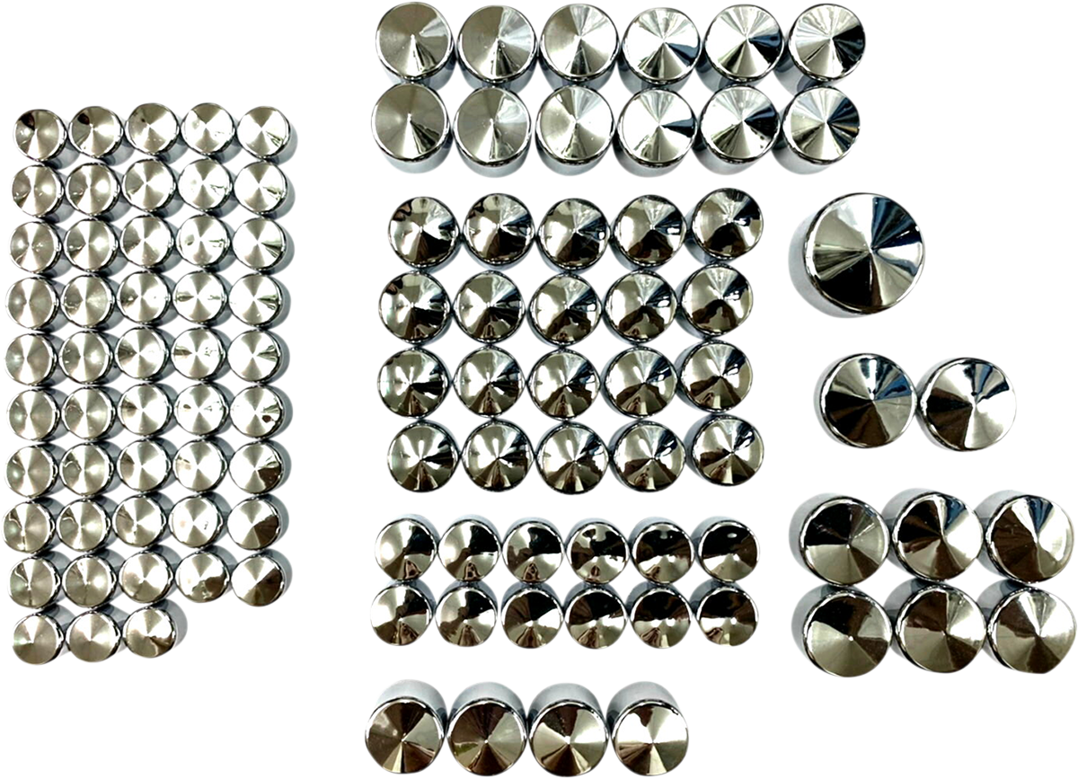 Drag Specialties Deluxe Engine Bolt Cover Kit