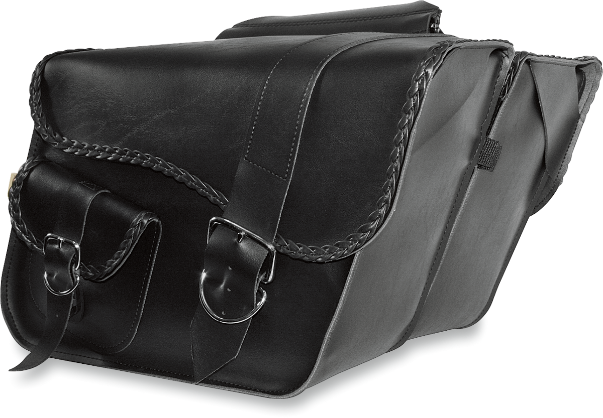 Willie & Max Ranger Braided Super Slant Saddlebags