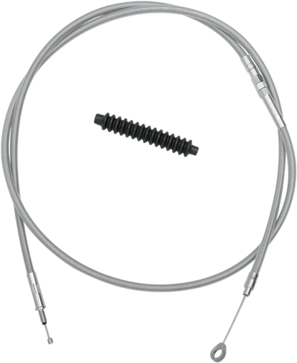 Drag Specialties High-Efficiency Braided Stainless Steel Clutch Cable