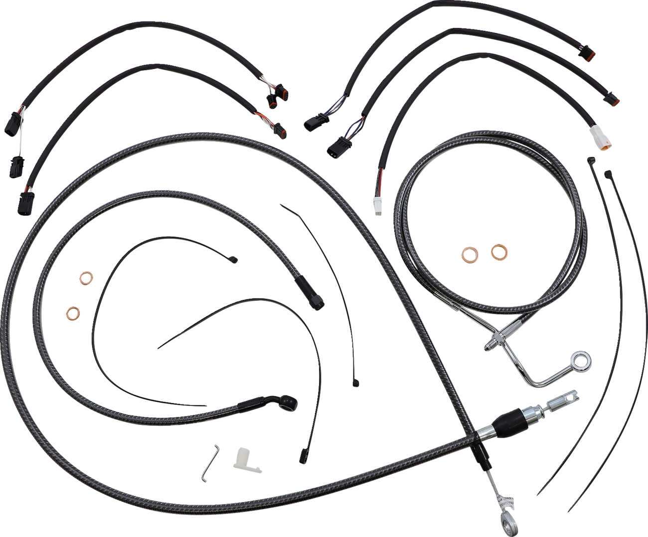Magnum Shielding KARBONFIBR Designer Handlebar Installation Kit