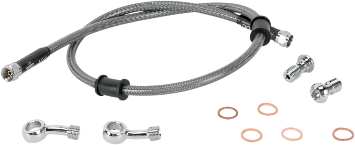 Moose Offroad Stainless Steel Braided Brake Line