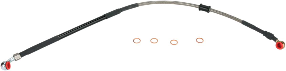 Moose Offroad Stainless Steel Braided Brake Line