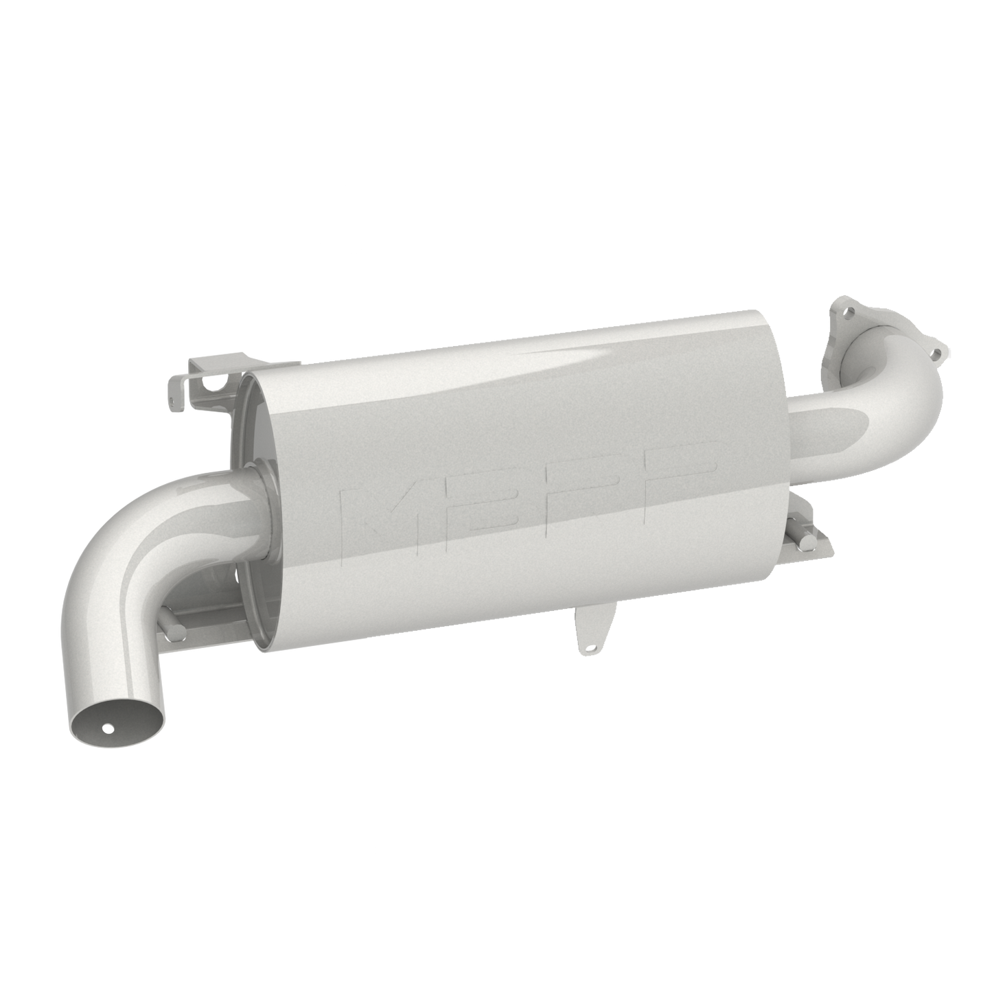 MBRP Single Slip-On System w/ Oval Muffler