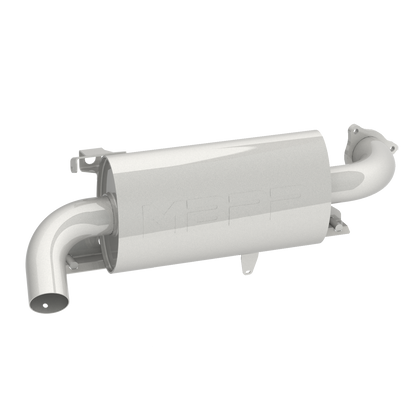 MBRP Single Slip-On System w/ Oval Muffler
