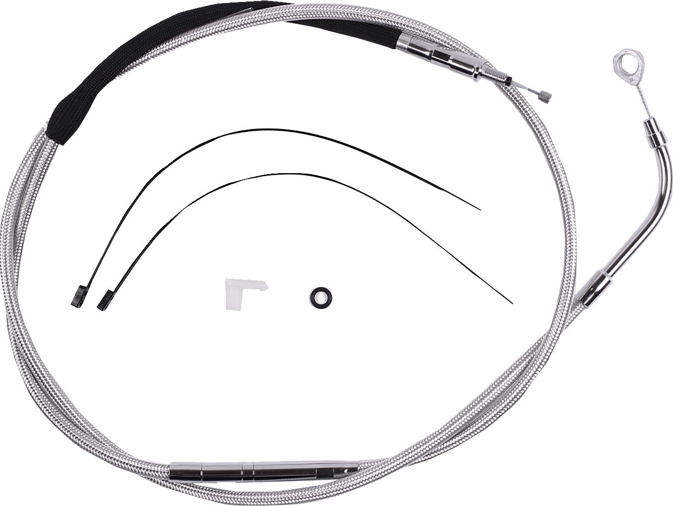 Magnum Shielding High-Efficiency Polished Stainless Clutch Cable