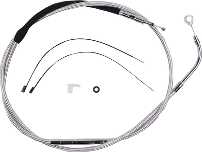 Magnum Shielding High-Efficiency Polished Stainless Clutch Cable
