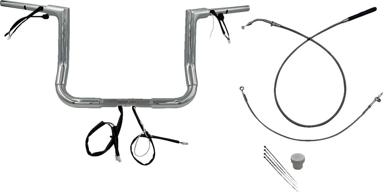 Fat Baggers Inc. 1-1/2" EZ Install Flat Top Handlebar