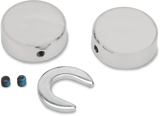 Drag Specialties Swingarm Pivot Bolt Covers