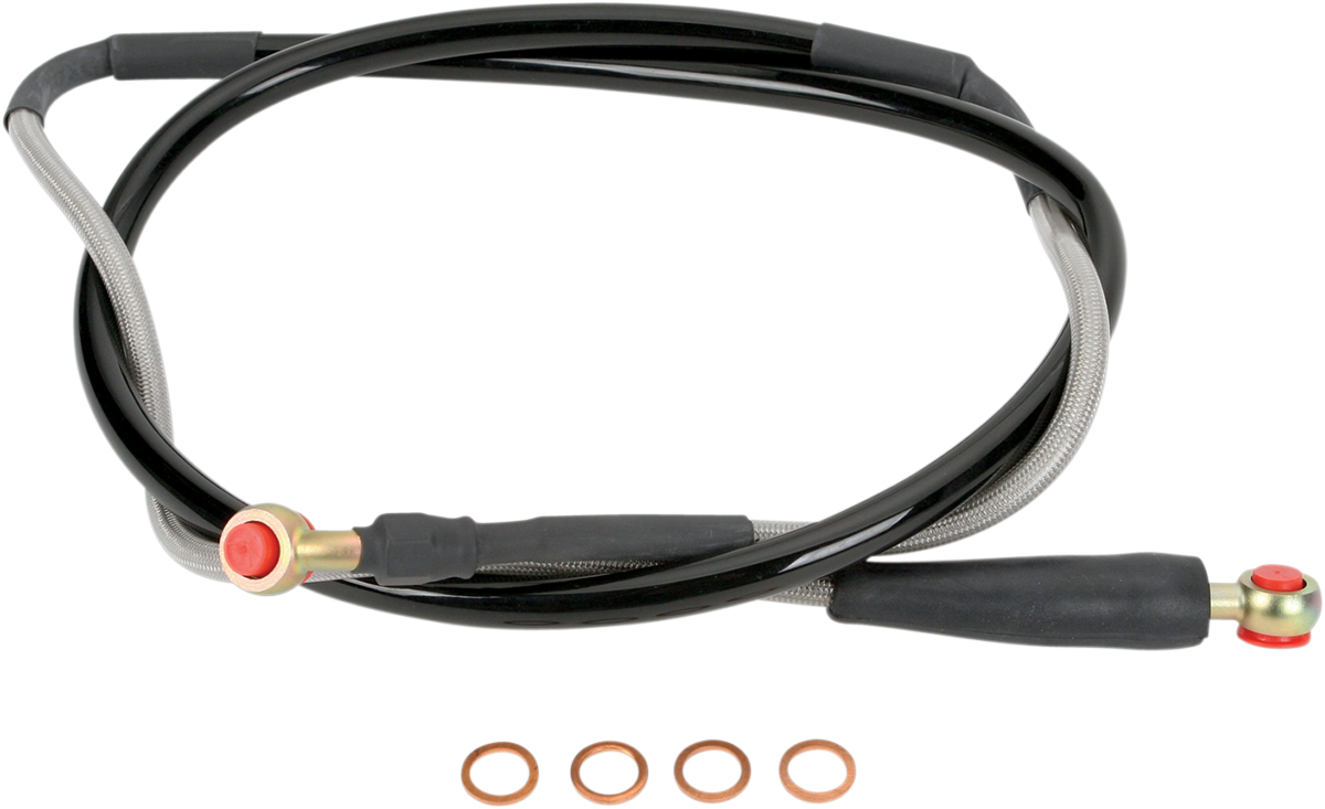 Moose Offroad Stainless Steel Braided Brake Line