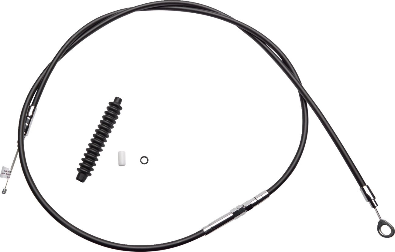High-Efficiency Black Vinyl Clutch Cable