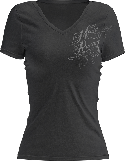 Moose Offroad Women's Flourish Script T Shirt