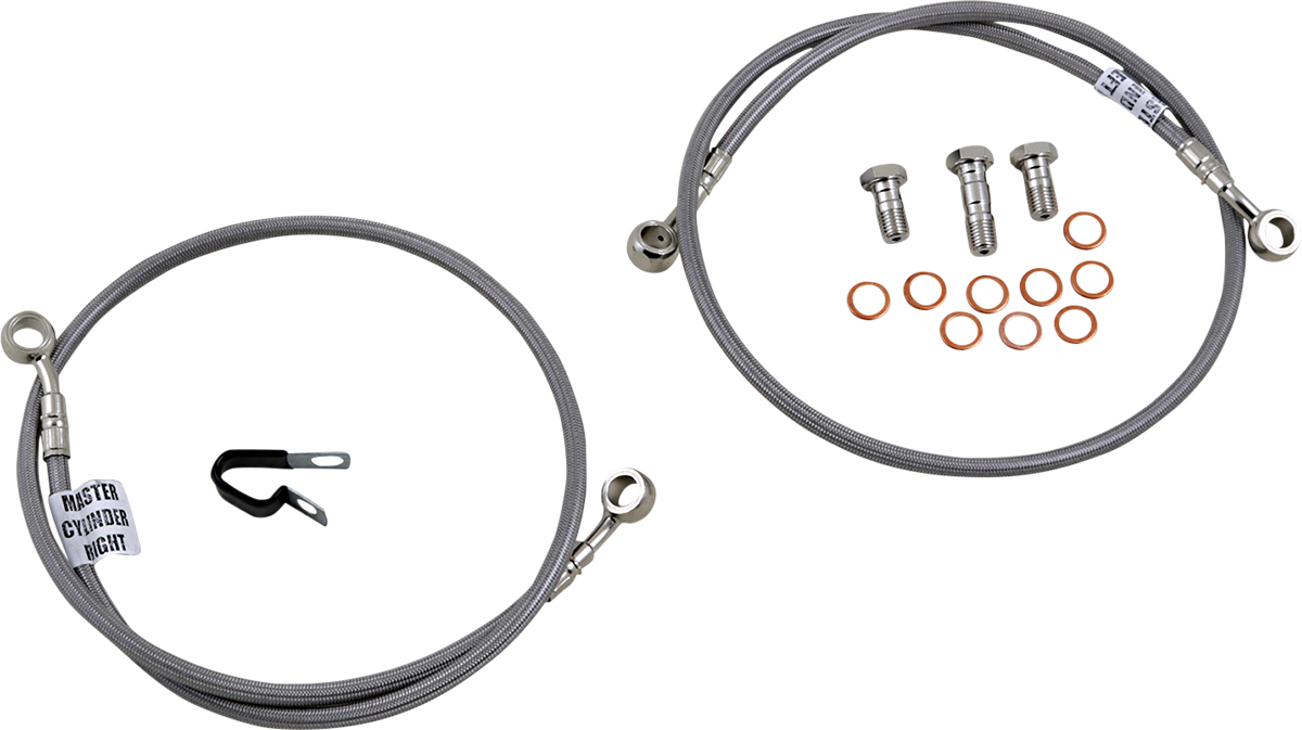 GBrakes Stainless Steel Brake Line Kit