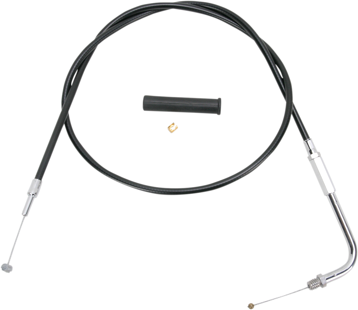 Drag Specialties Black Vinyl Throttle Cable
