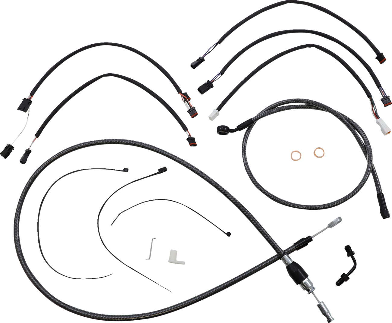 Magnum Shielding KARBONFIBR Designer Handlebar Installation Kit