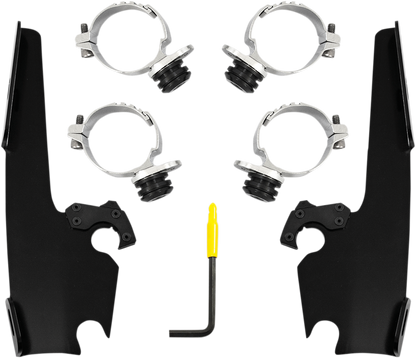 Memphis Shades Batwing Fairing Trigger-Lock Mounting Kit