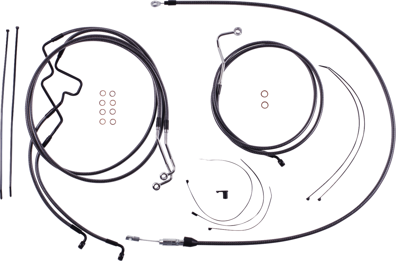 Magnum Shielding KARBONFIBR Designer Handlebar Installation Kit