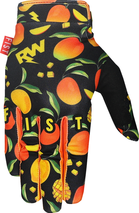 Fist Handwear Youth Strapped R-Willy Red Label Mango Madness Gloves