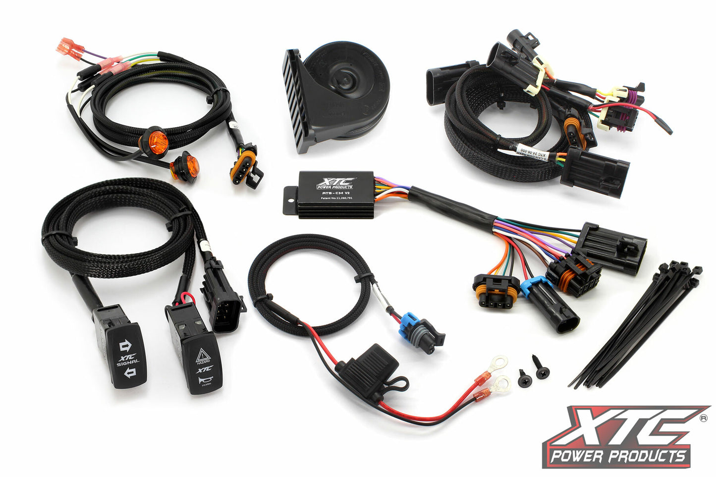 XTC POWER PRODUCTS ATS Turn Signal Kit W/Billet Lever