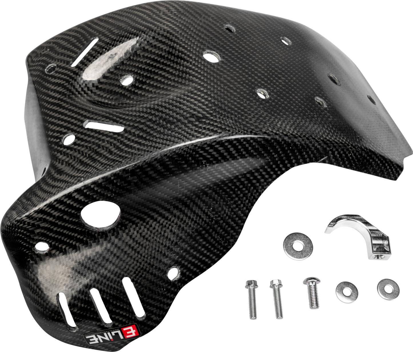 E-LINE ACCESSORIES Carbon Fiber Skid Plates