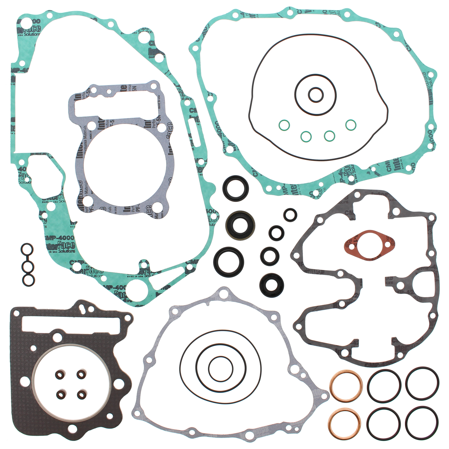 Vertex Complete Gasket Kit w/Oil Seal