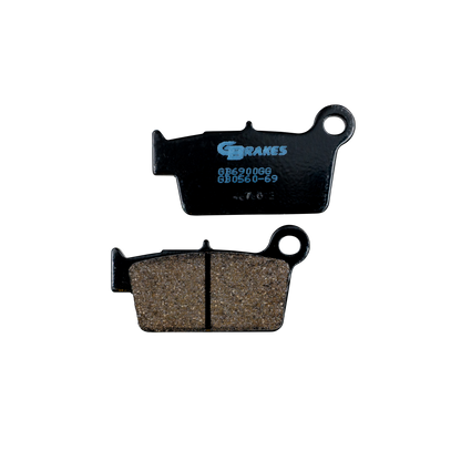 GBRAKES Brake Pads Semi Metallic