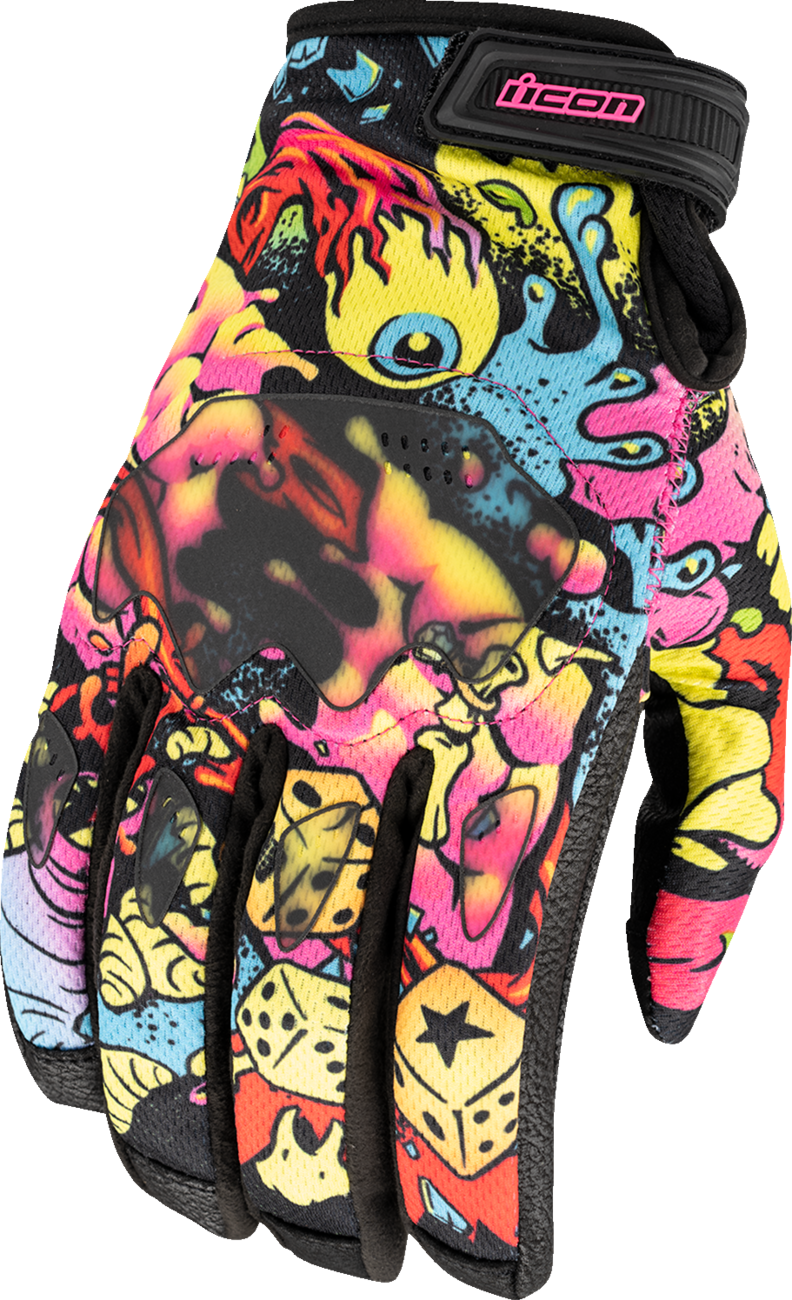 ICON Hooligan Scatterbrain Gloves