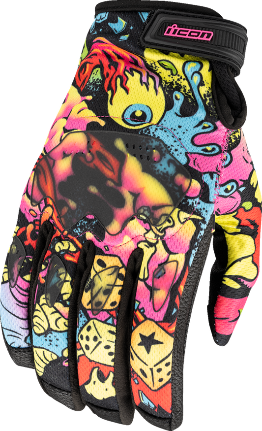 ICON Hooligan Scatterbrain Gloves