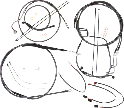 Magnum Shielding Black Pearl Designer Handlebar Installation Kit