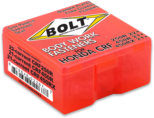 BOLT Full Body Work Fastener Kit