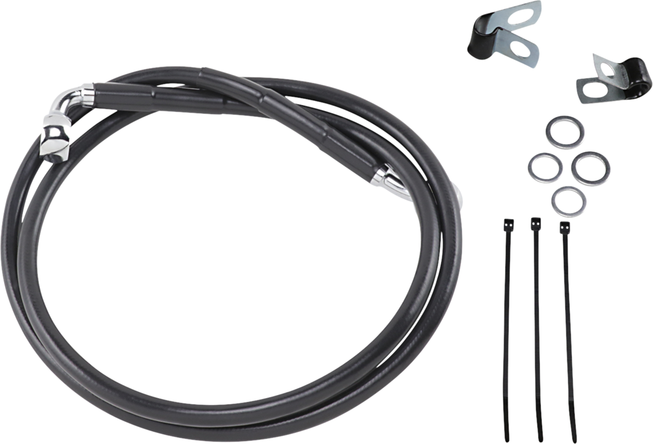 Drag Specialties Stainless Steel Brake Line Kit