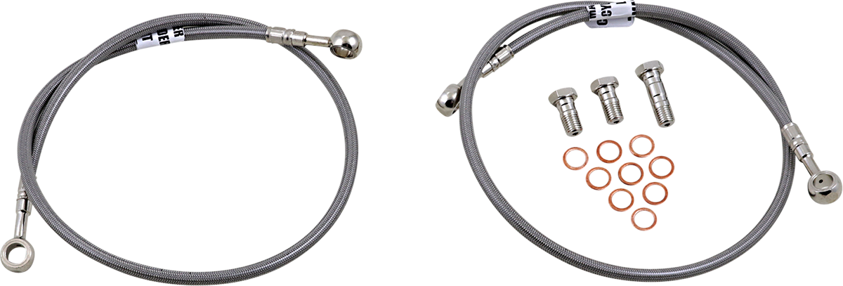 GBrakes Stainless Steel Brake Line Kit