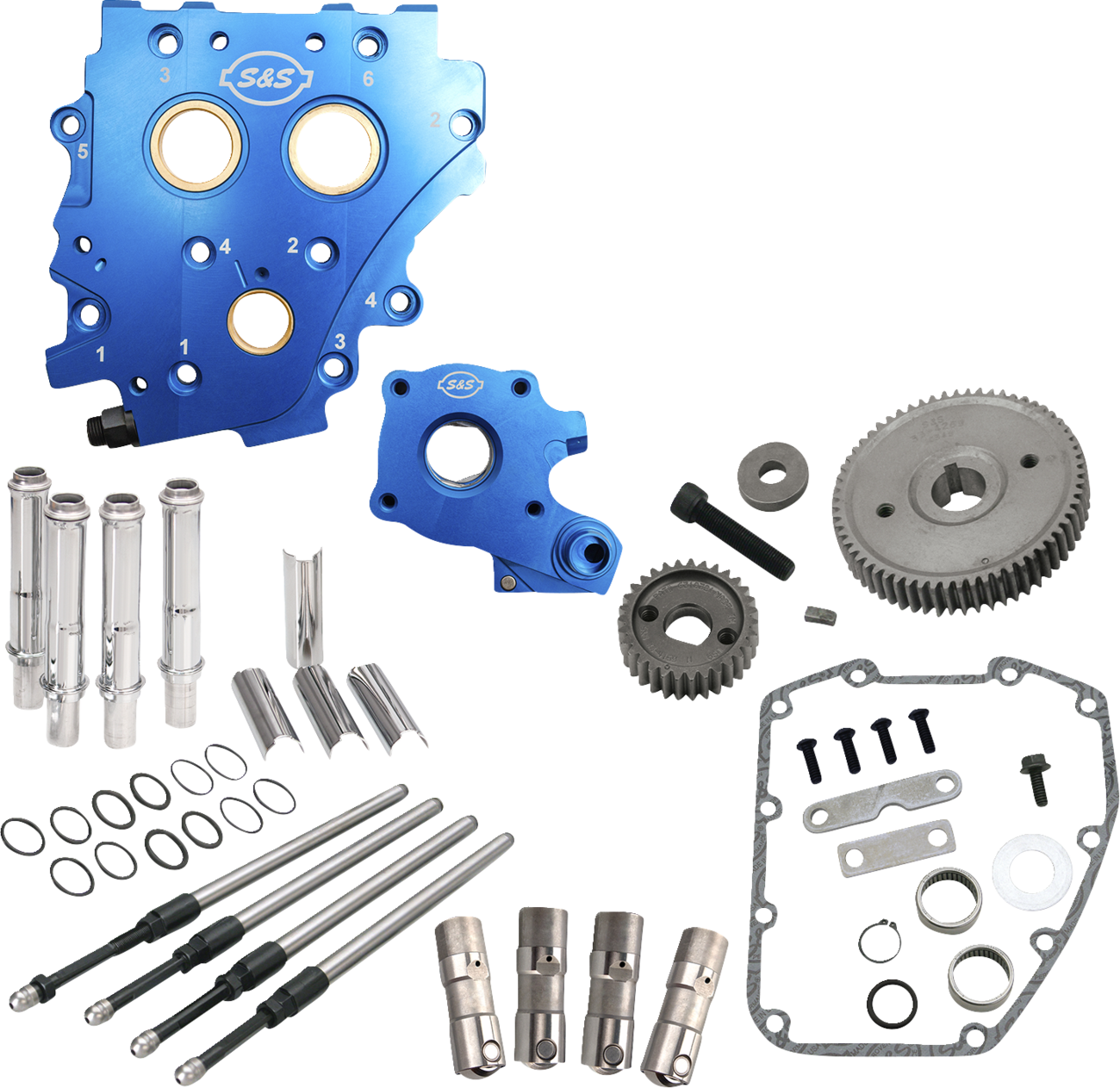 S&S Cycle Cam Chest Kit without Cams for Gear Drive Twin Cam