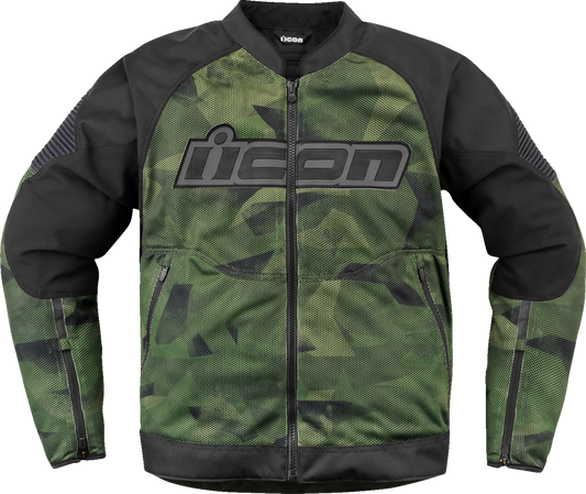 ICON Overlord3 Mesh Camo Jacket