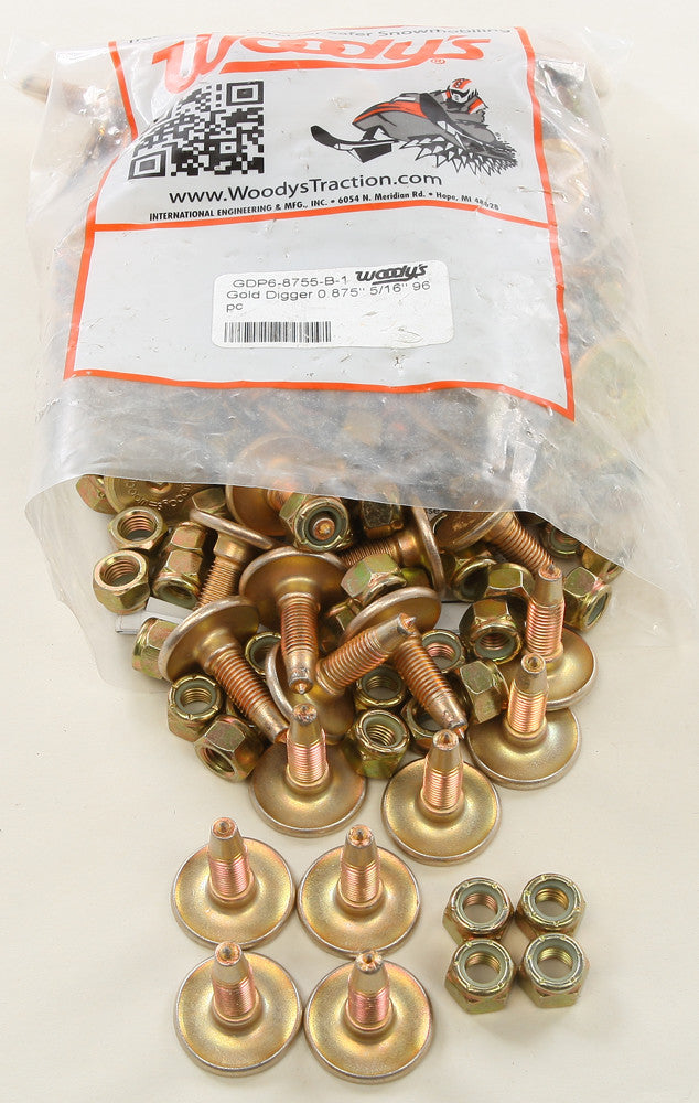 WOODYS Gold Digger Carbide Traction Master Stud