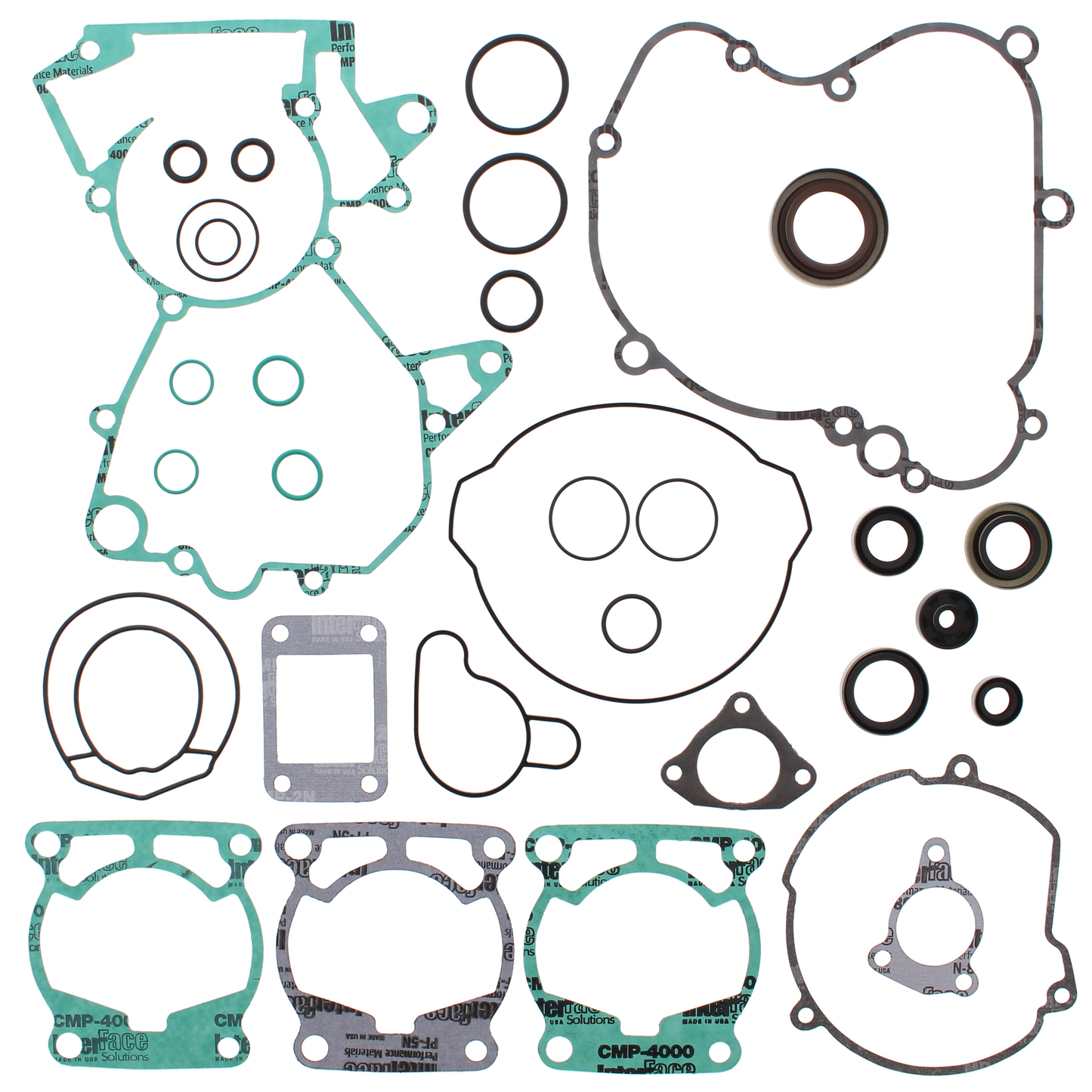 Vertex Complete Gasket Kit w/Oil Seal