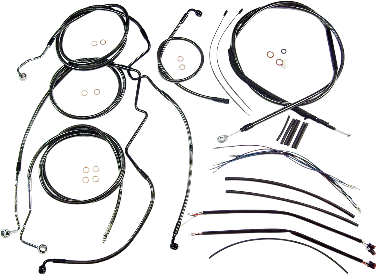 Magnum Shielding Black Pearl Designer Handlebar Installation Kit