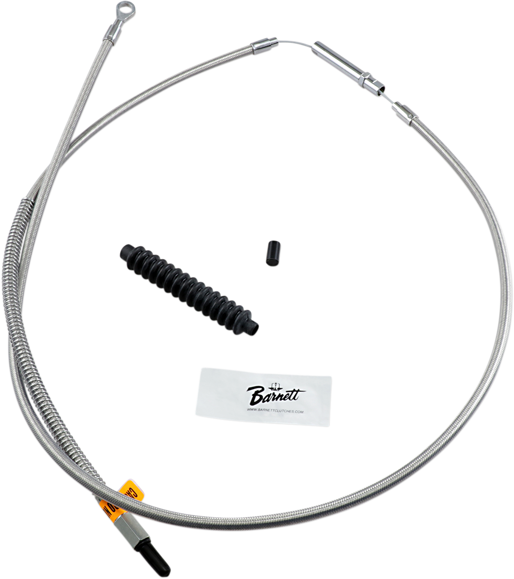 Barnett High-Efficiency Stainless Steel Clutch Cable for Harley-Davidson