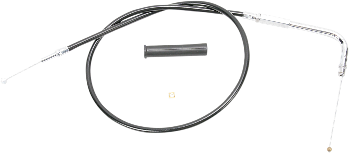 Drag Specialties Black Vinyl Throttle Cable