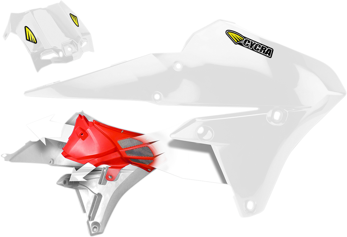 Cycra Powerflow Intake Radiator Shrouds