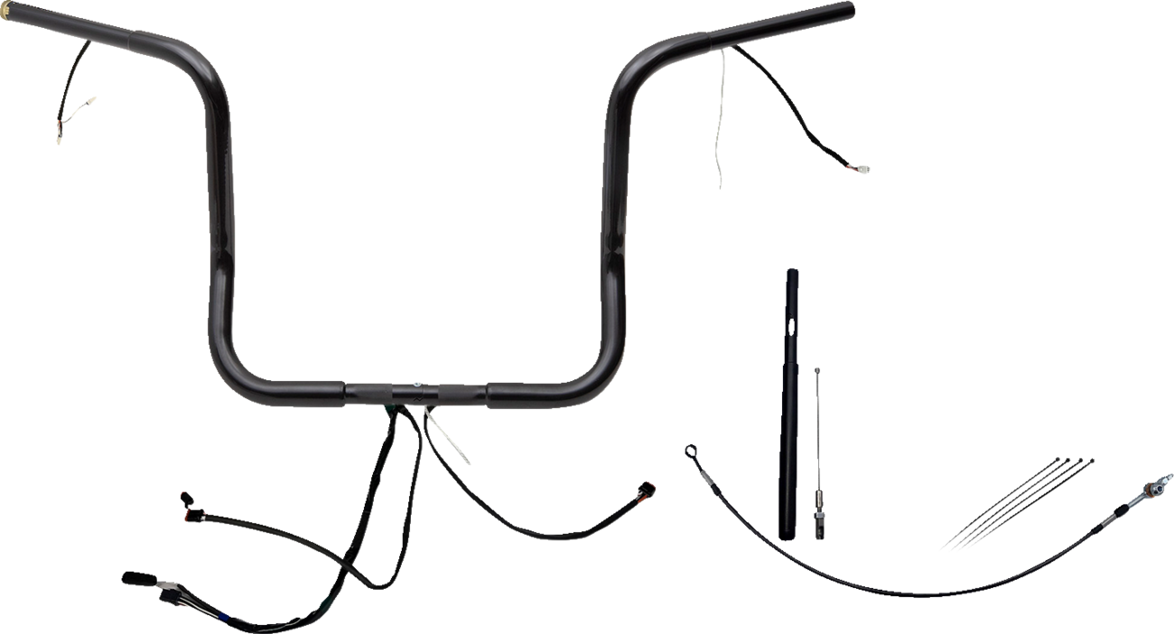 Fat Baggers Inc. EZ Install Wired 1-1/2" Flat Top Handlebar Kit