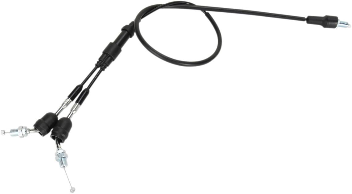 Moose Offroad Black Vinyl Throttle Cable