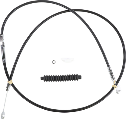 High-Efficiency Black Vinyl Clutch Cable