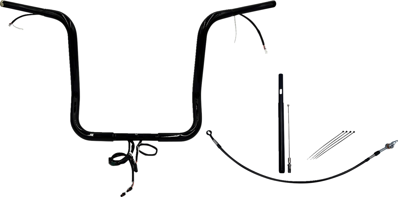 Fat Baggers Inc. EZ Install Wired 1-1/2" Flat Top Handlebar Kit