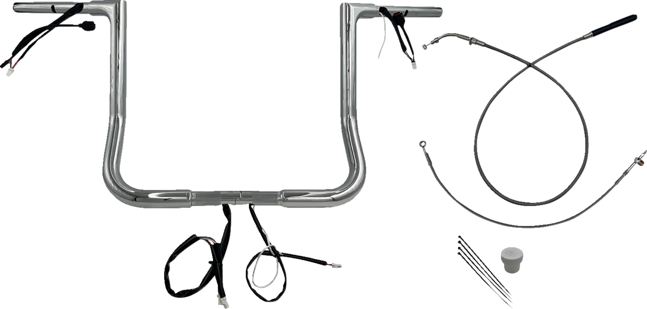 Fat Baggers Inc. 1-1/4" EZ Install Flat Top Handlebar