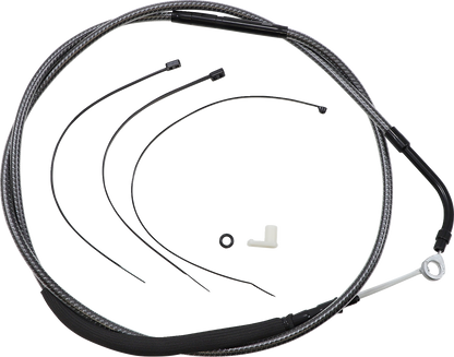 Magnum Shielding High-Efficiency Polished KARBONFIBR Clutch Cable