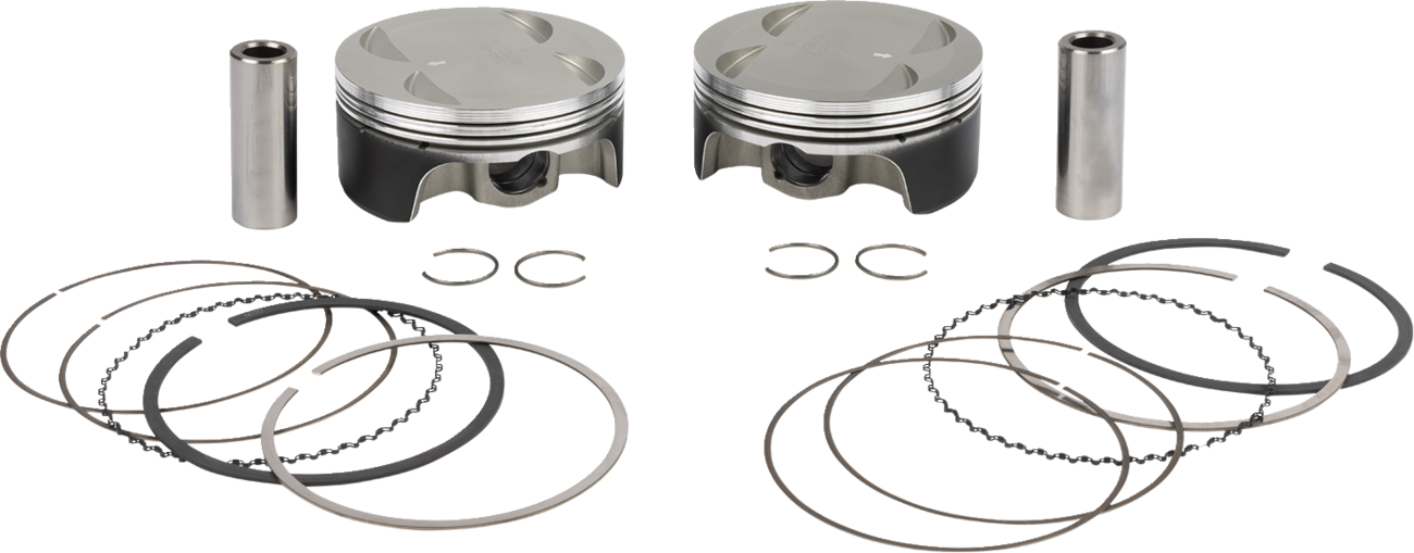 Wossner Piston Kit Anodize Crown